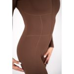 Lined Jumpedsuit Brown