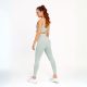 Ribbed shapewear light mint long pants